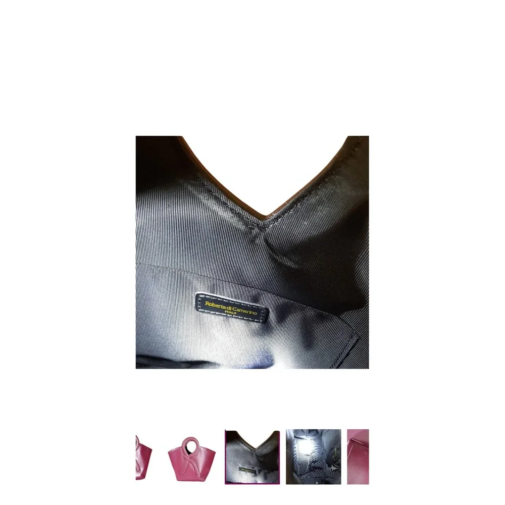 Roberta di Camerino.‎ Handle Handbag Bow Pink